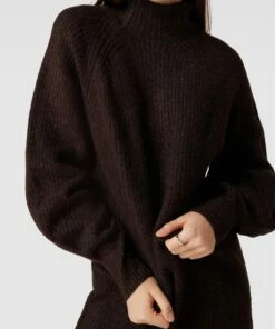 NA-KD Oversized Strickkleid Mit Stehkragen - Dunkelbraun -Rock Geschäft 60qjadpg9gs56e2da8s30jpg99650i1k6h94idhk6d44ggq984rlacpo8p9j4hqe6h636hhn719j6lia6so30dj56cqjio9m6dj3gd9k6kqj2e3471j6ae32cdim4c9mcpj6ae8