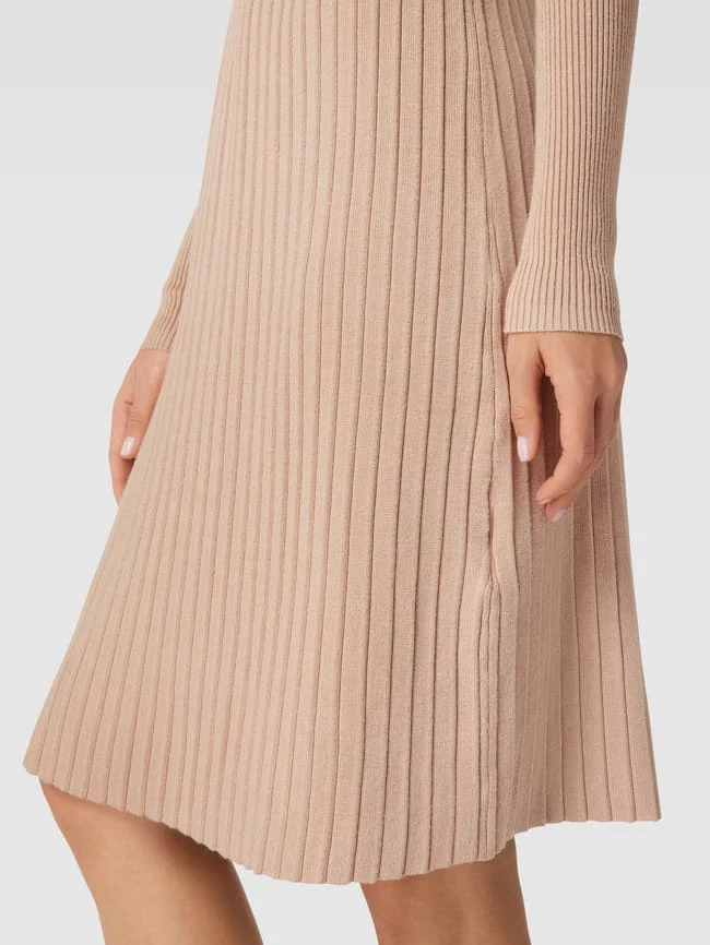 Montego Strickkleid In Midilänge - Sand 3 Montego Strickkleid In Midilänge - Sand – Bild 3