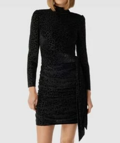 HUGO Knielanges Kleid Mit Animal-Print Modell 'Kelora' - Schwarz -Rock Geschäft 6564cha4ap744dad9lakch2d7184oiid9d730jhi9524oiq58l14qdqf9kr42jpi9l55cdag84rkgjic6so3icpg69h3cpj6ccs38dhk6thmaohh74q36opl74sjeeb4chh66d8