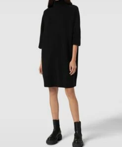 Marc O'Polo Strickkleid Mit Rollkragen - Schwarz