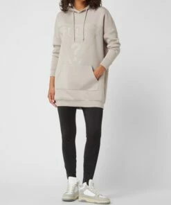 Guess Activewear Sweatkleid Mit Kapuze Modell 'Alisa' - Taupe