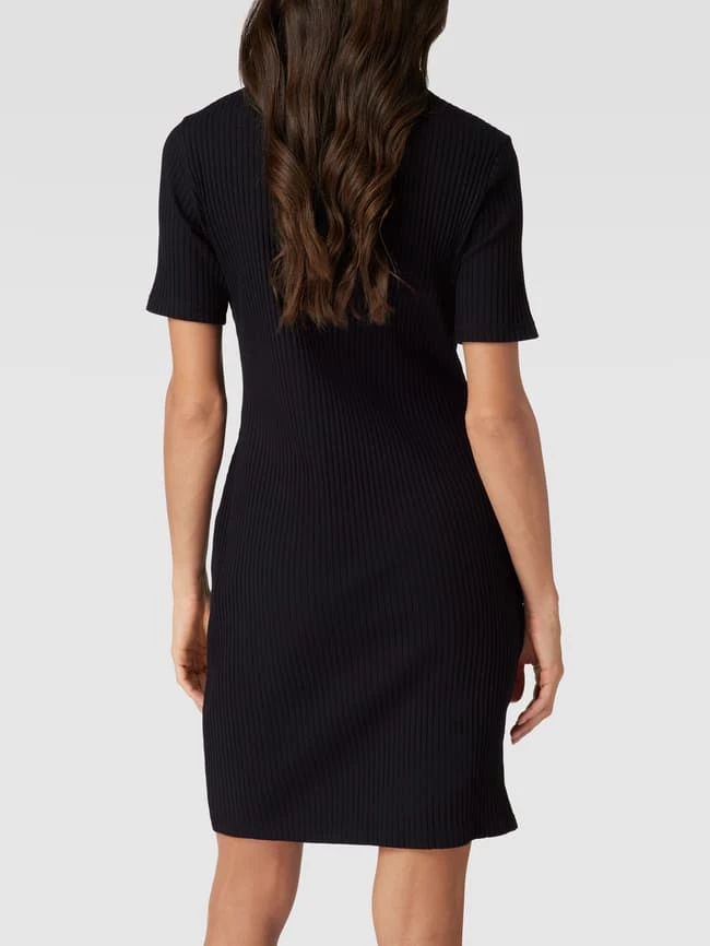 HUGO Sweatkleid In Ripp-Optik Modell 'Narcissa' - Schwarz 5 HUGO Sweatkleid In Ripp-Optik Modell 'Narcissa' - Schwarz – Bild 5
