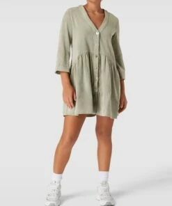 REVIEW Minikleid In Cord-Optik Modell 'RELAXED' - Schilf