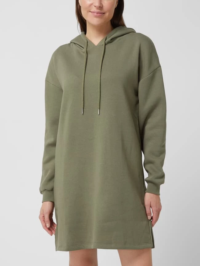 Pieces Sweatkleid Mit Kapuze Modell 'CHILLI' - Olivgrün 4 Pieces Sweatkleid Mit Kapuze Modell 'CHILLI' - Olivgrün – Bild 4