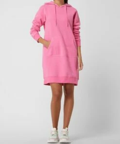 Frieda & Freddies Sweatkleid Mit Kapuze - Pink