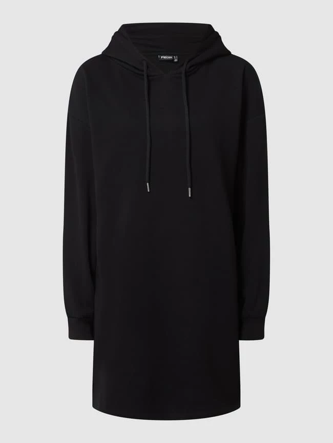 Pieces Sweatkleid Mit Kapuze Modell 'CHILLI' - Schwarz 2 Pieces Sweatkleid Mit Kapuze Modell 'CHILLI' - Schwarz – Bild 2
