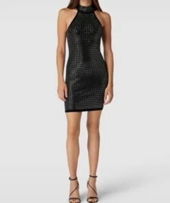Guess Minikleid Mit Paillettenbesatz Modell 'CELESTE' - Schwarz