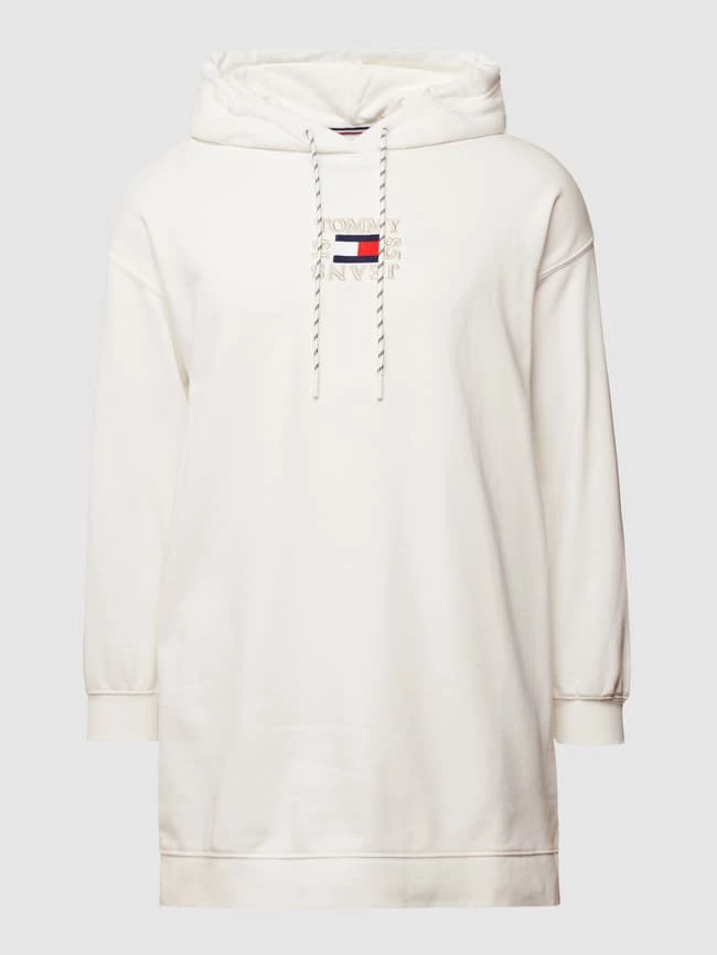 Tommy Jeans Sweatkleid In Minilänge Mit Label-Stitching - Offwhite 2 Tommy Jeans Sweatkleid In Minilänge Mit Label-Stitching - Offwhite – Bild 2