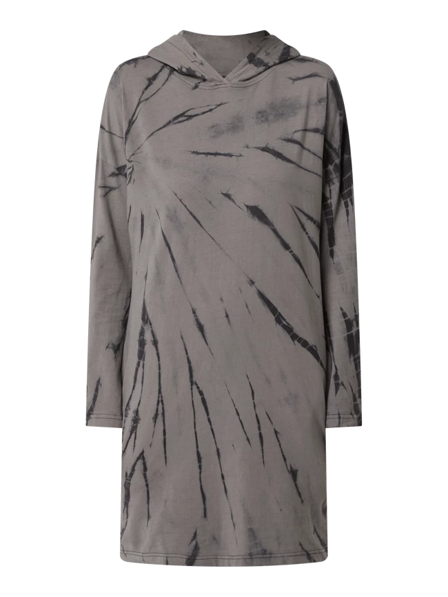 URBAN CLASSICS Sweatkleid Im Batik-Look - Dunkelgrau 2 URBAN CLASSICS Sweatkleid Im Batik-Look - Dunkelgrau – Bild 2