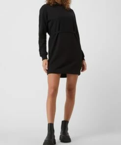 Calvin Klein Jeans Sweatkleid Mit Kapuze - Schwarz
