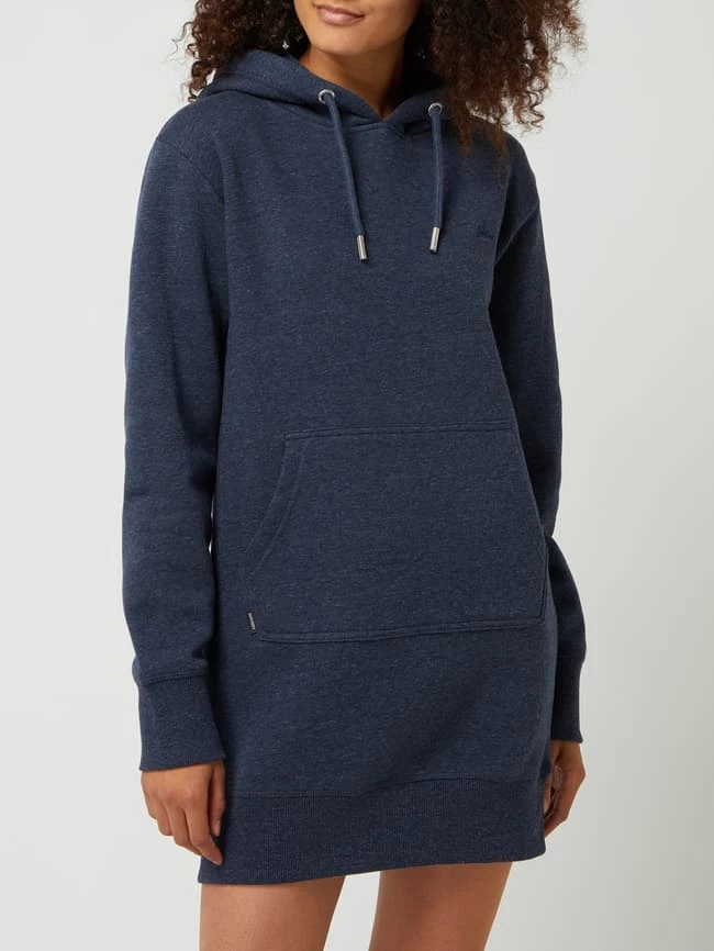 Superdry Sweatkleid Mit Kapuze - Dunkelblau Meliert 4 Superdry Sweatkleid Mit Kapuze - Dunkelblau Meliert – Bild 4