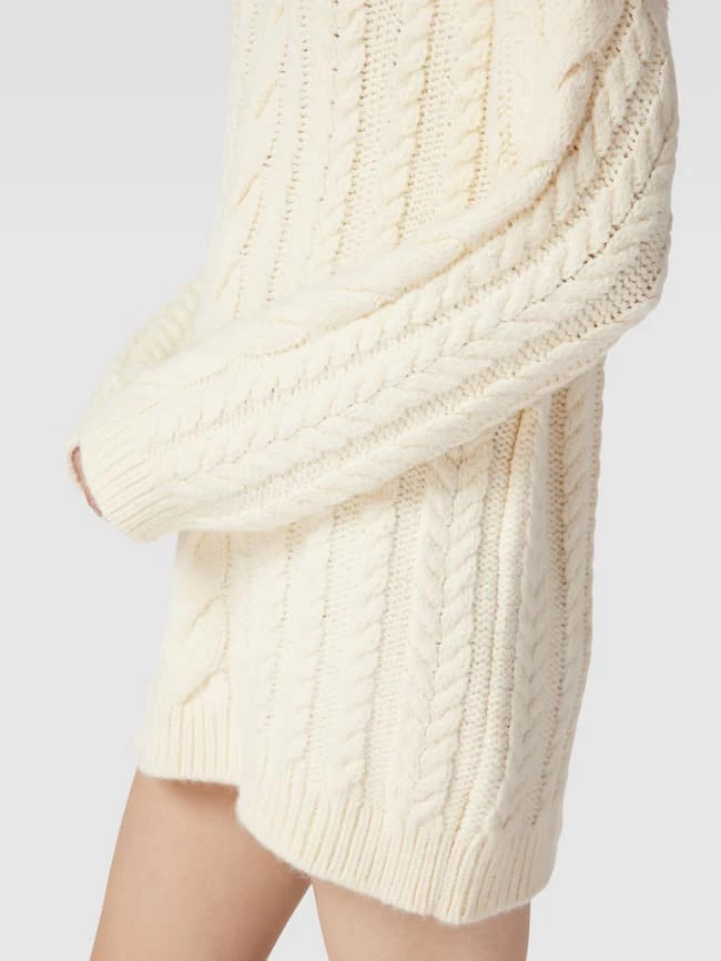 Mango Minikleid Mit Zopfmuster Modell 'CABLING' - Beige 3 Mango Minikleid Mit Zopfmuster Modell 'CABLING' - Beige – Bild 3