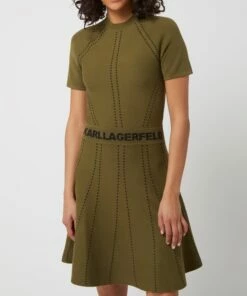 Karl Lagerfeld Strickkleid Mit Logos - Khaki -Rock Geschäft 6sq52ha46lb3ie1oaopj6dhj6kq4ceal9h3k2i1i6d132ka39p850hig6gskskql9kqj2ihgah1l0kab9so32d9o6spm8c1kcgp3id9kccrm8oj4cpi6aohic8q6aoph74pjcp0