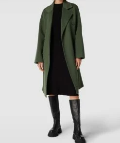 Montego Strickkleid In Midilänge - Schwarz