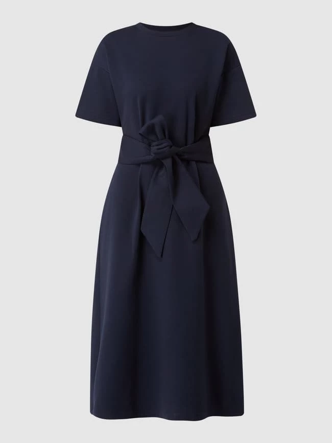 Seidensticker Sweatkleid Mit Taillengürtel - Dunkelblau 2 Seidensticker Sweatkleid Mit Taillengürtel - Dunkelblau – Bild 2