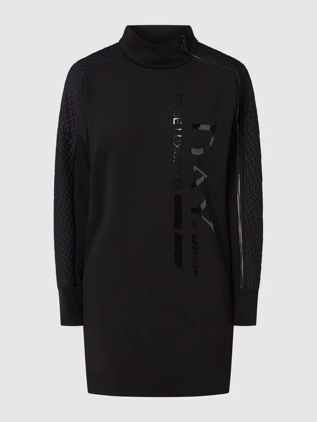 Sportalm Sweatkleid Mit Stretch-Anteil - Schwarz 2 Sportalm Sweatkleid Mit Stretch-Anteil - Schwarz – Bild 2