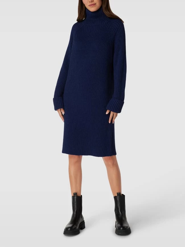Drykorn Strickkleid In Ripp-Optik Modell 'ARWENIA' - Marineblau 1 Drykorn Strickkleid In Ripp-Optik Modell 'ARWENIA' - Marineblau