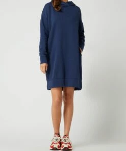 Camel Active Sweatkleid Mit Kapuze - Marineblau