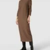 Drykorn Strickkleid Mit Rollkragen Modell 'JOSEPPA' - Camel Meliert