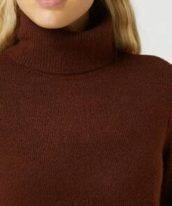 YAS Strickkleid Mit Rollkragen Modell 'Lina' - Rostrot -Rock Geschäft 8565ahil716jcia1a1646gpp6d2j6ca16op46c9o616k2i2j68qkmcii75634cil9so5cha29p5j8h2ha53mccj1c4pj2oj36gsj2d9kc5gj8ohockr66or2c8qm6p9m64o34do