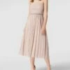 Jake*s Cocktail Cocktailkleid Mit Ziersteinbesatz - Metallic Rosa