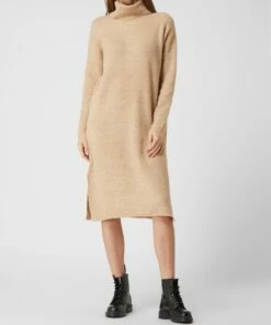 Soyaconcept Strickkleid Mit Woll-Anteil - Sand Meliert