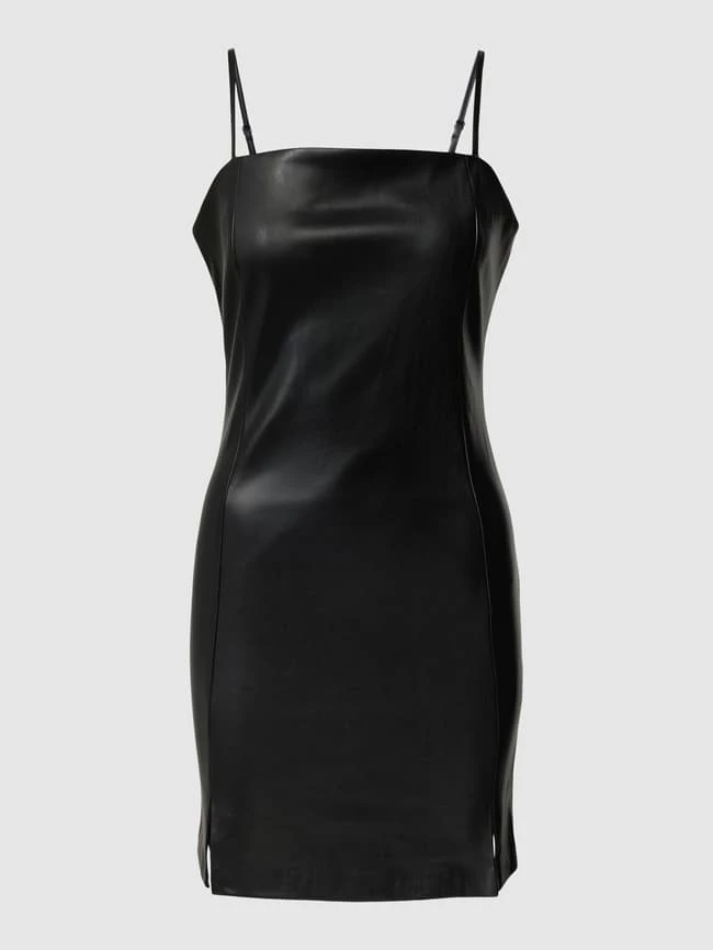 REVIEW Minikleid In Leder-Optik - Schwarz 2 REVIEW Minikleid In Leder-Optik - Schwarz – Bild 2