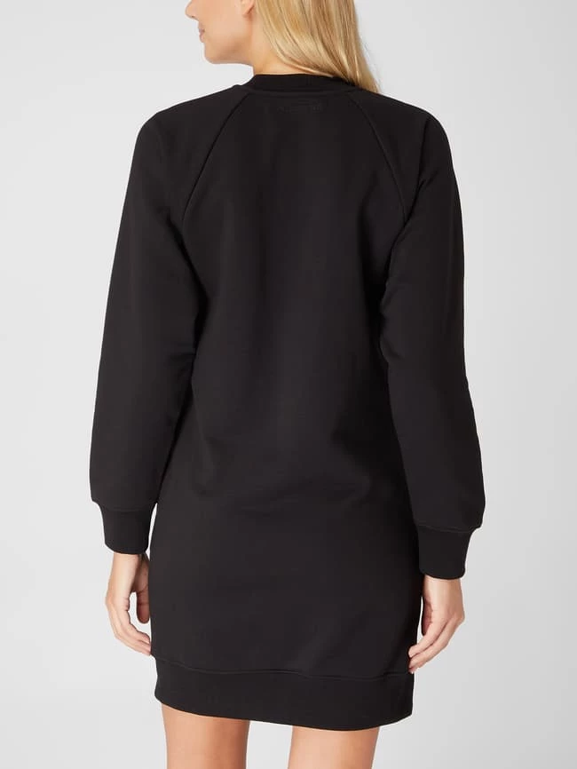 Karl Lagerfeld Sweatkleid Mit Logo Aus Strassteinen - Schwarz 5 Karl Lagerfeld Sweatkleid Mit Logo Aus Strassteinen - Schwarz – Bild 5