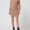 Guess Strickkleid Aus Viskosemischung Modell 'Eliane' - Beige