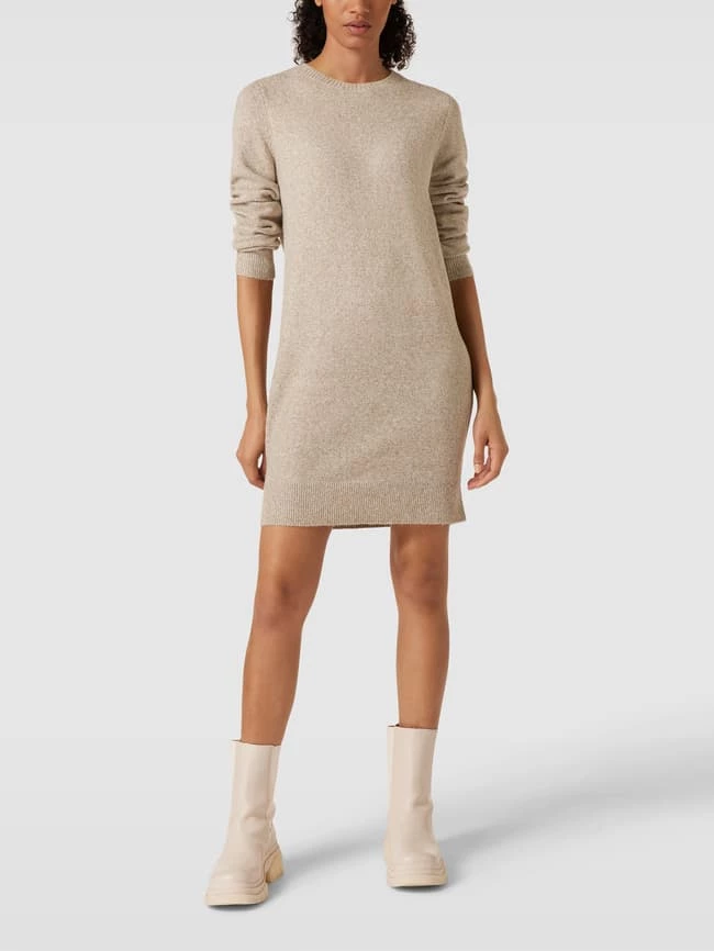 Vero Moda Minikleid In Melierter Optik Modell 'Doffy' - Beige 1 Vero Moda Minikleid In Melierter Optik Modell 'Doffy' - Beige
