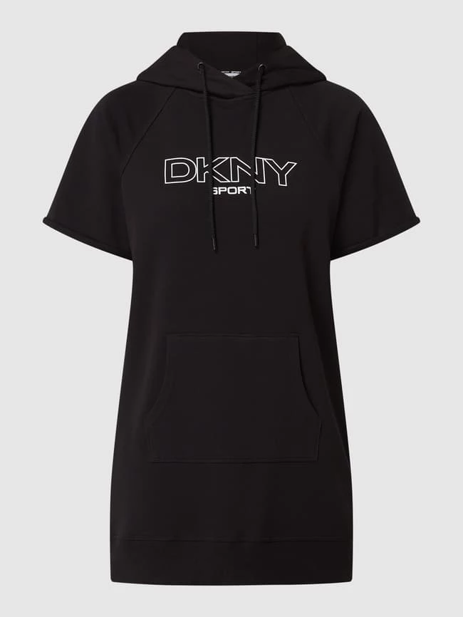 DKNY PERFORMANCE Sweatkleid Mit Kapuze - Schwarz 2 DKNY PERFORMANCE Sweatkleid Mit Kapuze - Schwarz – Bild 2