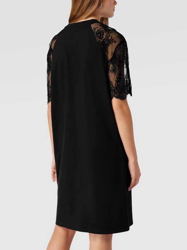 Adidas Originals Sweatkleid Mit Stick-Einsatz Modell 'TEE DRESS' - Schwarz 5 Adidas Originals Sweatkleid Mit Stick-Einsatz Modell 'TEE DRESS' - Schwarz – Bild 5