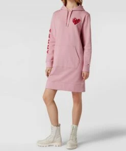 Tommy Hilfiger Sweatkleid Mit Kapuze - Hellrosa