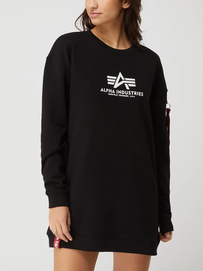 Alpha Industries Sweatkleid Mit Logo-Print - Schwarz 4 Alpha Industries Sweatkleid Mit Logo-Print - Schwarz – Bild 4