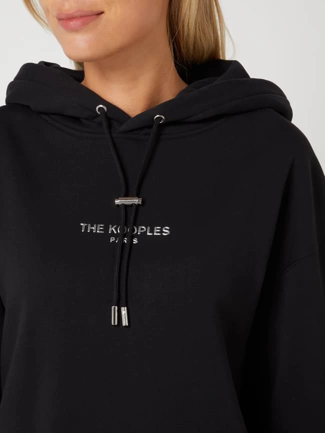 THE KOOPLES Sweatkleid Mit Kapuze - Schwarz 3 THE KOOPLES Sweatkleid Mit Kapuze - Schwarz – Bild 3
