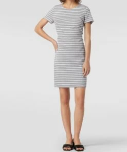 HUGO Etuikleid Mit Streifenmuster - Hellblau