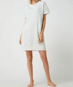 Frogbox Sweatkleid Mit Leopardenmuster - Hellgrau