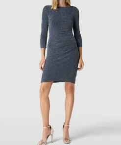 Jake*s Cocktail Cocktailkleid Im Schimmernden Design - Graphit Meliert