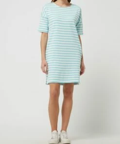 Christian Berg Woman Sweatkleid Mit Streifenmuster - Helltürkis