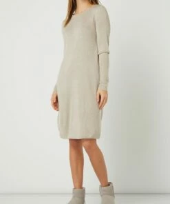 Montego Strickkleid Mit Glitter-Effekt - Gold