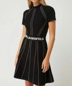 Karl Lagerfeld Strickkleid Mit Logos - Schwarz -Rock Geschäft 913jgi1iakol4ia98gpkud2i619k4kaea19kqg9g6l84ai1g6l93elib9d13gh9l9h450hhg98p42kq564o34d9m75hm2e9l68s3acpkcpgjae9n75ij0dhlcdhm6or6coq66c8