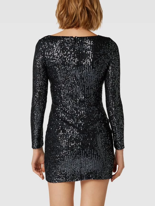 Jake*s Cocktail Cocktailkleid Mit Strasssteinbesatz - Dunkelgrau Meliert 5 Jake*s Cocktail Cocktailkleid Mit Strasssteinbesatz - Dunkelgrau Meliert – Bild 5