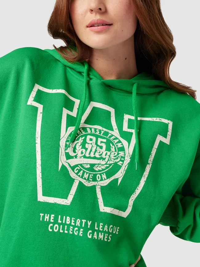 Only Sweatkleid Mit Motiv-Applikation - Grün 3 Only Sweatkleid Mit Motiv-Applikation - Grün – Bild 3