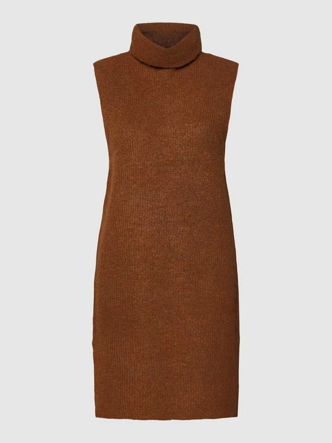 Pieces Strickkleid Mit Rollkragen Modell 'ELLEN' - Cognac 2 Pieces Strickkleid Mit Rollkragen Modell 'ELLEN' - Cognac – Bild 2