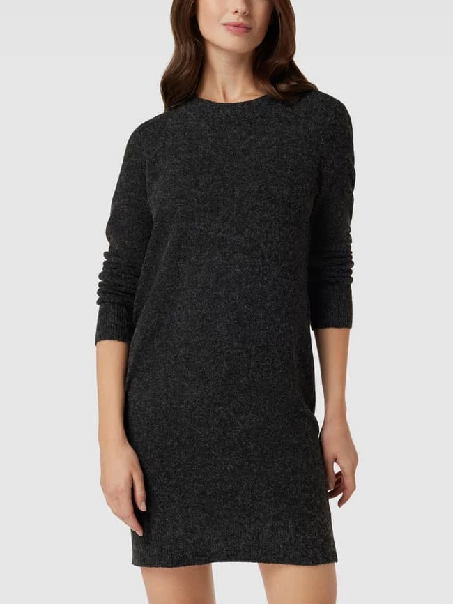 Vero Moda Minikleid In Melierter Optik Modell 'Doffy' - Schwarz 4 Vero Moda Minikleid In Melierter Optik Modell 'Doffy' - Schwarz – Bild 4