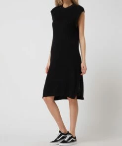 Only Strickkleid Mit Baumwoll-Anteil Modell 'Molly' - Schwarz