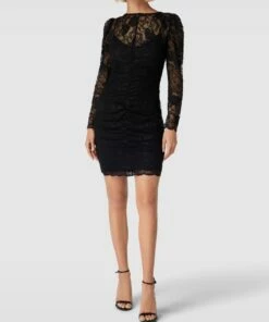 Guess Minikleid Mit Floraler Spitze Modell 'JADE' - Schwarz