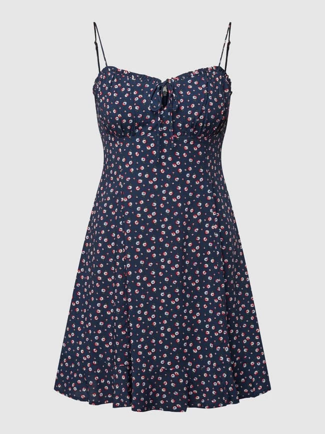 REVIEW Minikleid Mit Herz-Ausschnitt - Blau 2 REVIEW Minikleid Mit Herz-Ausschnitt - Blau – Bild 2