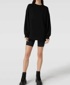 Alex Mariah Peter X P&C Mini-Sweatkleid Mit Label-Print - Alex Mariah Peter X P&C - Schwarz