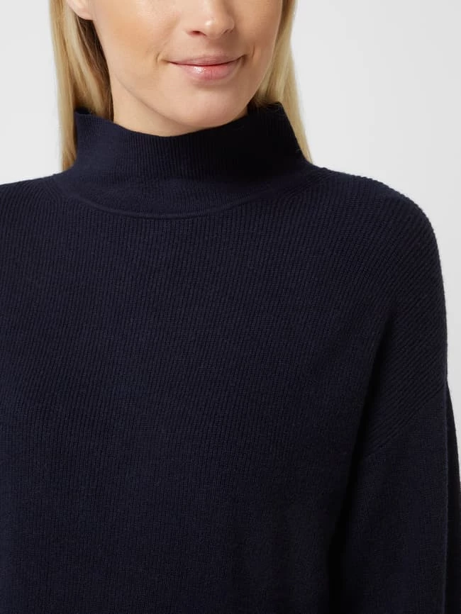 Tom Tailor Strickkleid Mit Woll-Anteil - Marineblau 3 Tom Tailor Strickkleid Mit Woll-Anteil - Marineblau – Bild 3